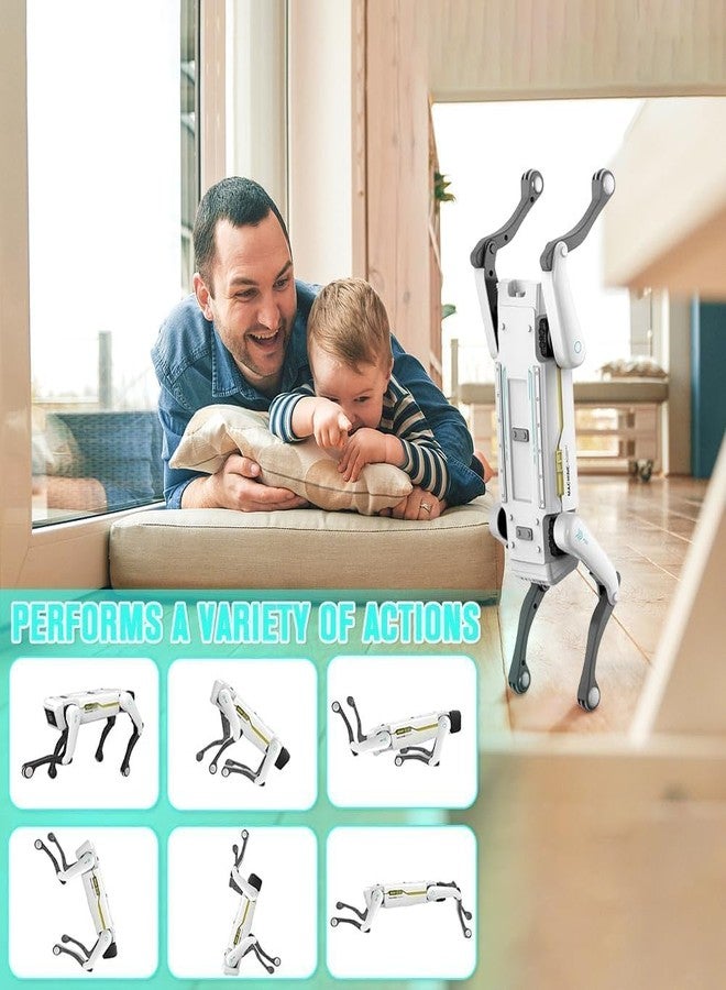 KIDIIG AI Mechanical Robot Dog,2.4Ghz Remote Control Robot Dog Toy,AI Voice Control Connect to Cell Phone Bluetooth，Programmable,Will Dance,Can Interact,Ideas Gift for Kids - Image 5